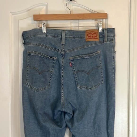 Levis | 725 High Rise Bootcut Denim Jeans Plus Size 16W Lightwash Casual Curvy - Picture 7 of 12